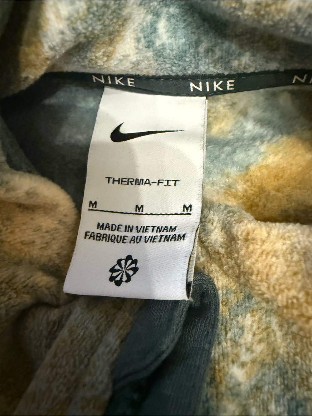 Nike Therma-FIT Women's Performance Jacket - Blue & Tan